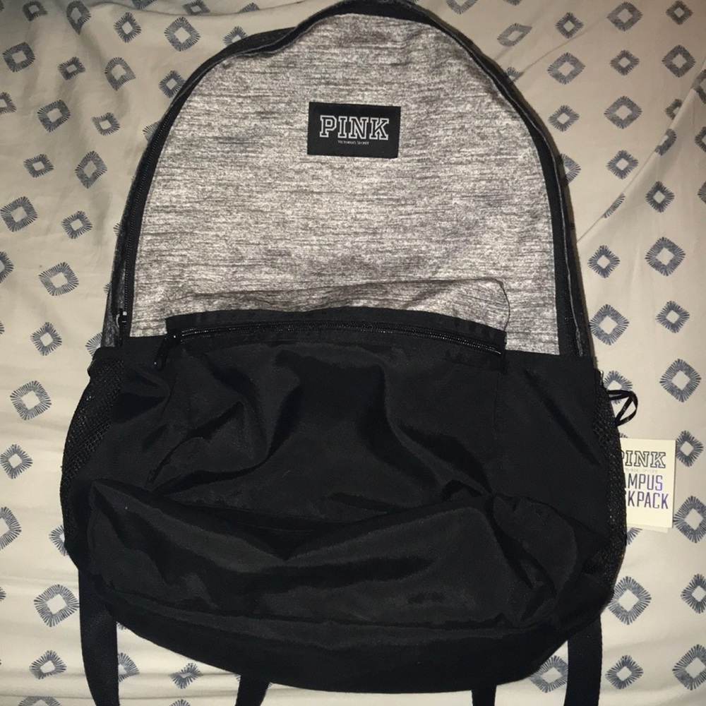 Pink campus backpack
